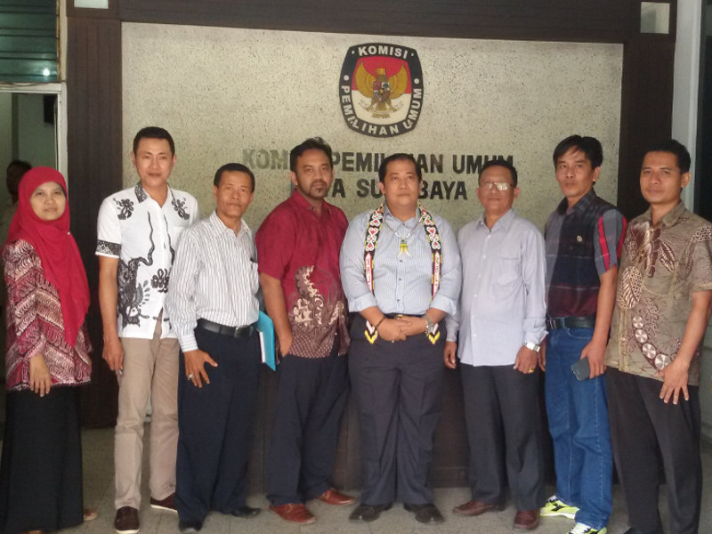 ke KPU Kota Surabaya - 1 ke KPU Kota Surabaya - 1