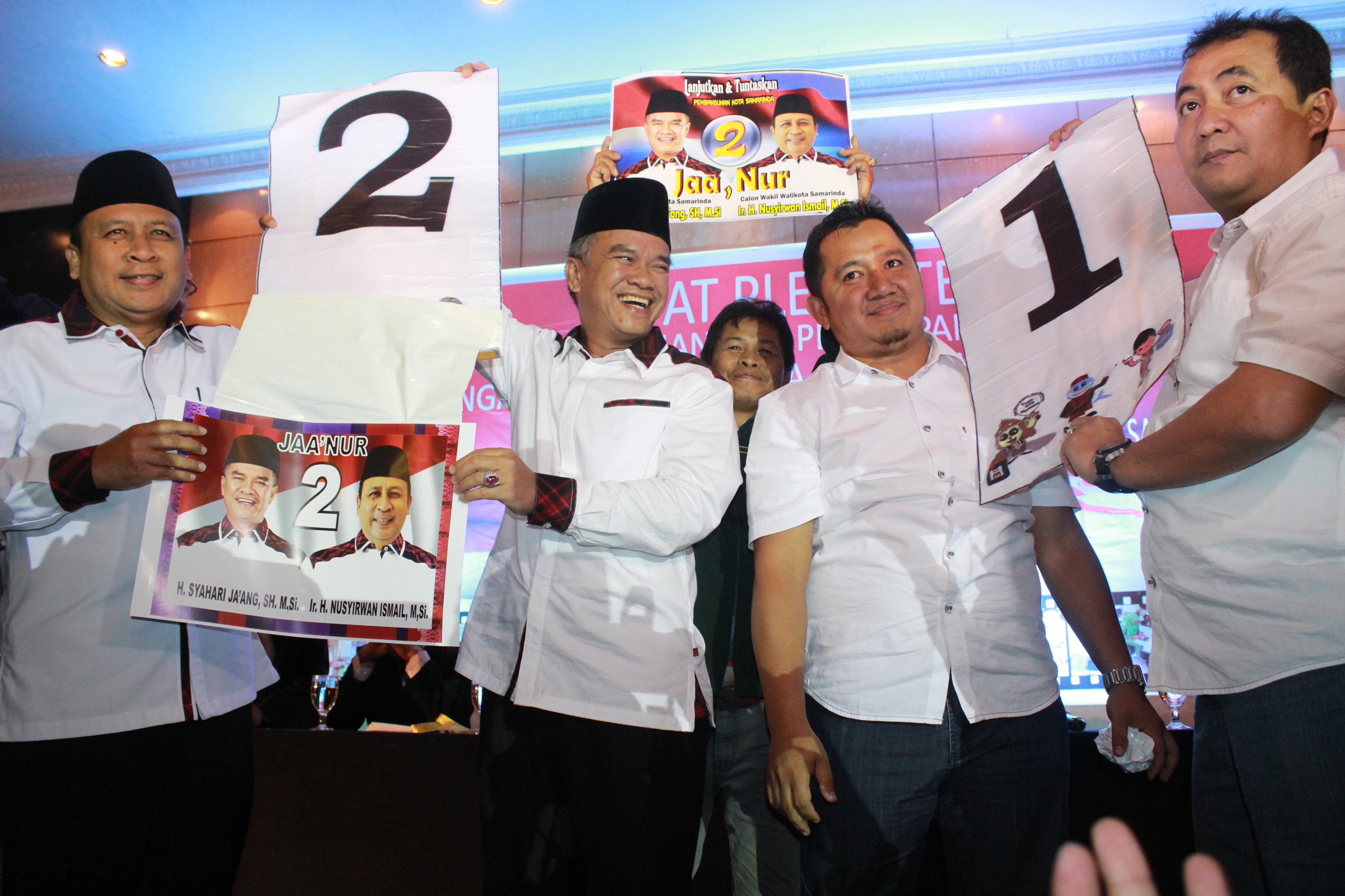 Pleno Penetapan No Urut Pasangan Calon Pemilukada Samarinda 2015